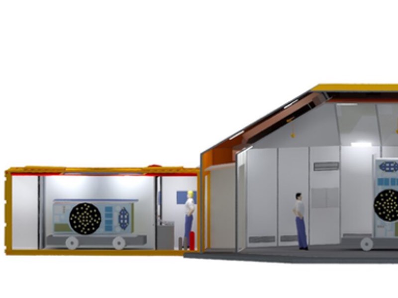 SaxaVord and Plastron join forces to design satellite payload processing cleanroom facility