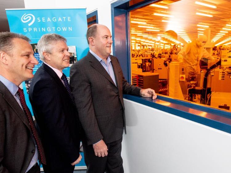 Seagate invests £57 million to expand wafer plant in Northern Ireland