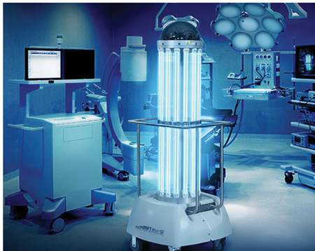 Seeing the light on room disinfection
