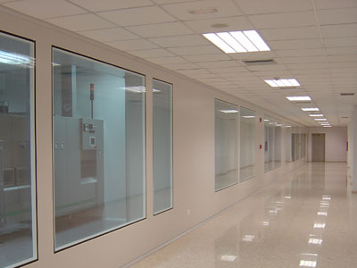 Selecting materials and components for cleanrooms