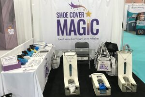 Shoe Cover Magic reveals the benefits of hands-free shoe cover dispensers