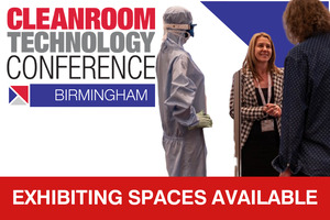 Showcase your company: Be a part of the #1 Cleanroom Conference in the UK