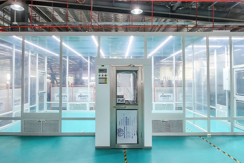 Space-saving Today, expandable tomorrow: Airkey's future-ready cleanroom for Spanish customer