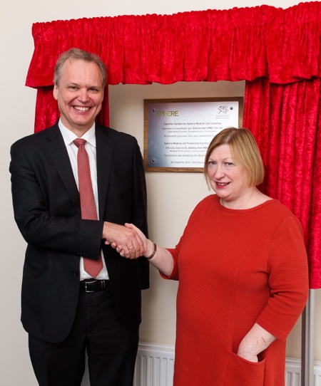 Sphere Medical opens new facility in St Asaph, Wales to meet demand for medical monitoring devices