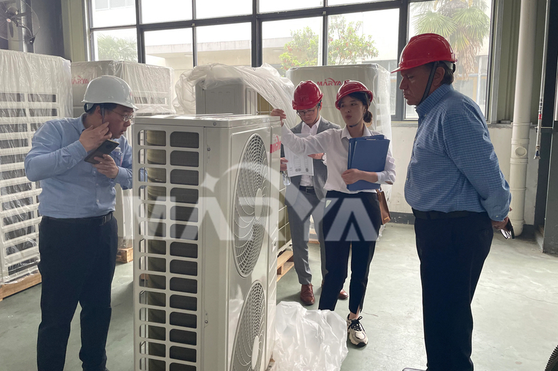 Marya's air conditioning unit passes FAT for pharmaceutical cleanroom in Equador