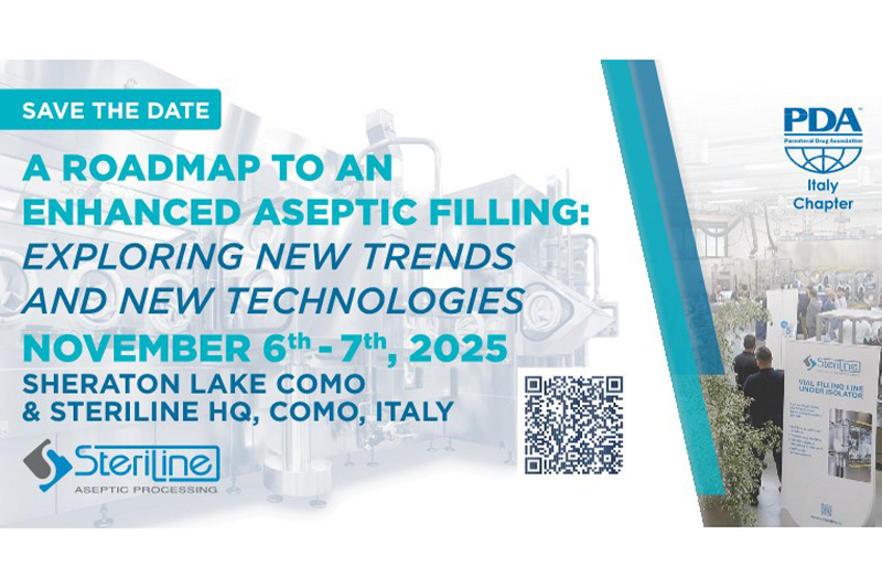 Steriline and PDA host two-day event in Como on aseptic filling trends and technologies