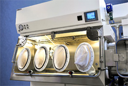 Sterility test isolator destined for South Korea