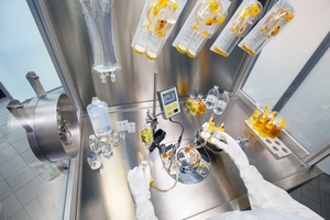 Sterility testing of parenteral drugs