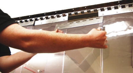 Strip Curtains Direct targets cleanrooms with antimicrobial PVC strip curtains