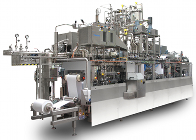 TAS 8/48 compact FFS machine handles multiple cup formats
