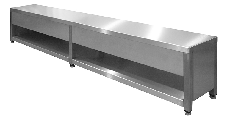 Teknomek combines seating with storage to optimise changing room space  