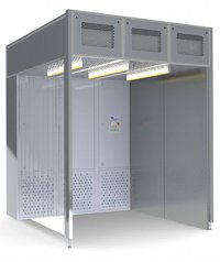 Telstar designs silent modular weighing booths 