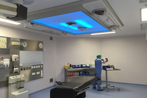 Telstar provides double light beam to ops theatre lighting system
