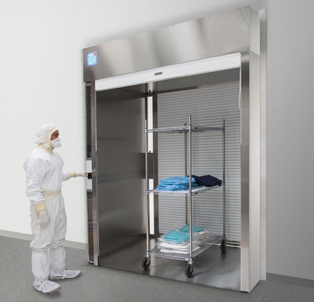 Terra Universal offers cleanroom roll-up pass-through chamber