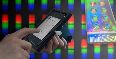 Test for toxins in the field using a smartphone app
