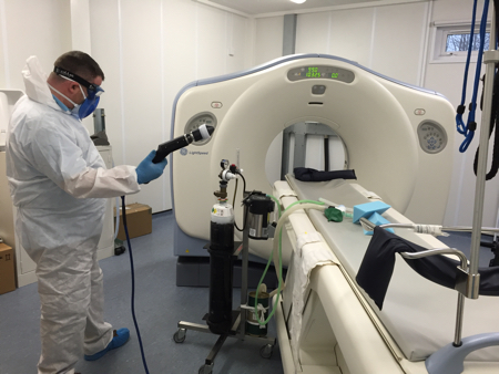 The benefits of touchless disinfection