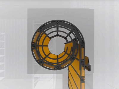 The original Efaflex spiral door