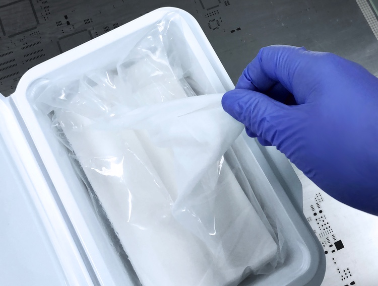 The three qualifiers of presaturated IPA wipes 
