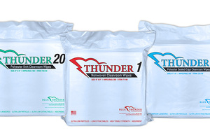 Thunder Wipes for ISO 3 – 6 Cleanrooms