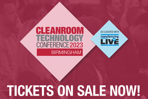 Tickets now on sale for 2023 UK Cleanroom Technology Conference
