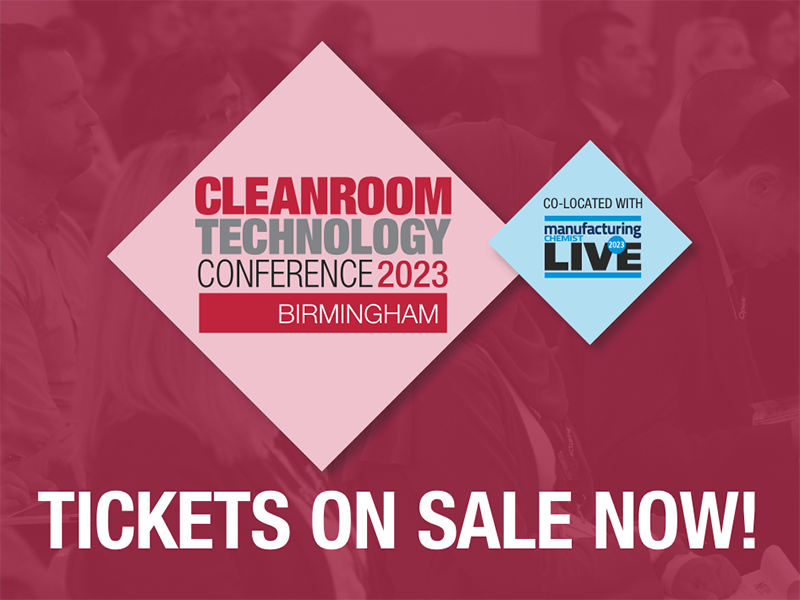Tickets now on sale for 2023 UK Cleanroom Technology Conference