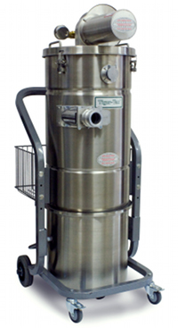 Tiger-Vac SS-35L EX provides safe disposal of contaminated dust
