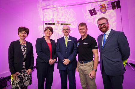 Tim Peak opens first UK Electric Propulsion Manufacturing facility 