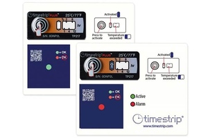 Timestrip launches indicator for controlled room temperatures
