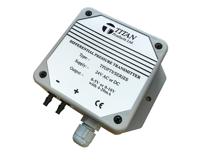 Titan Products releases latest Air Differential Pressure Sensors
