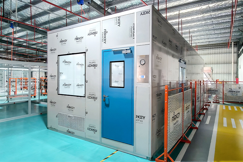 Two days in the factory: How an Australian client learned to build his own cleanroom