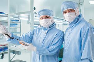 Vaisala cleanroom, at the origins of reliable sensors
