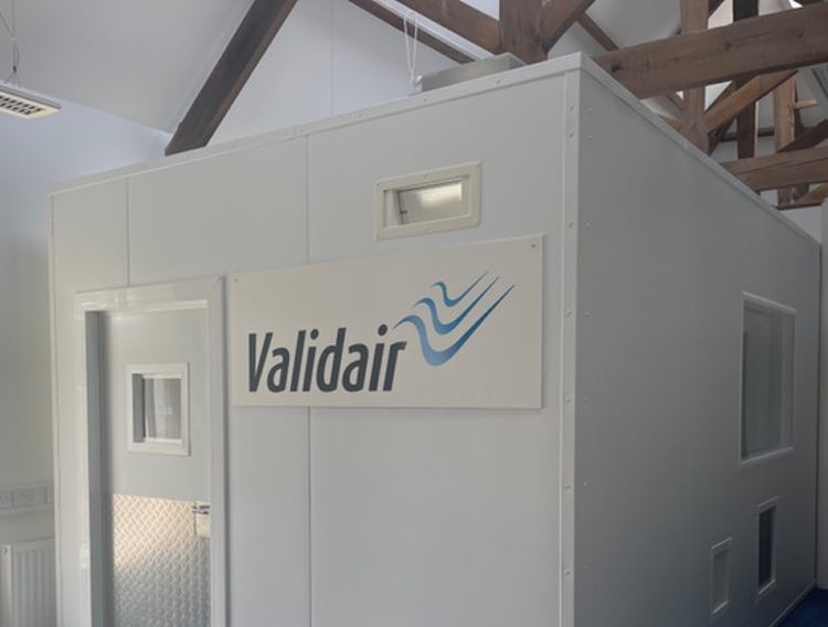 Validair Diamond Scientific installs cleanroom for in-house testing, research & training