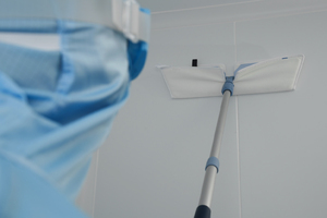 Vileda Professional CE launches revolutionary single use microfibre mopping system for cleanroom and controlled environment