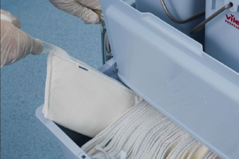 Vileda Professional launches new MI Duo Plus mop for critical cleanroom applications