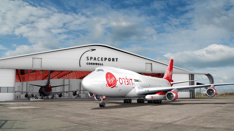 Virgin Orbit teams up with Cornwall Spaceport