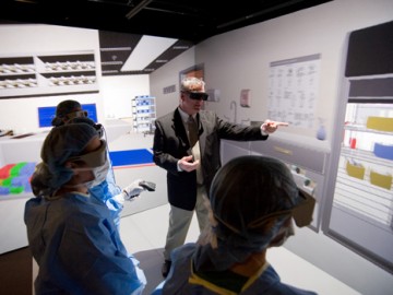 Virtual cleanroom aids student training