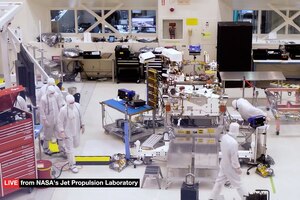 Watch live now: NASA streams from the Mars rover cleanroom