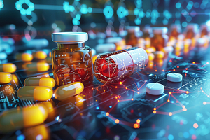 What are digital twins and what is their role in pharmaceutical production?