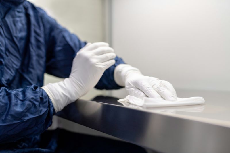 What does EU GMP Annex 1 classification mean for cleanroom furniture and hygiene protocols?