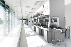 What does “flexible production” mean in the context of pharmaceutical product filling?