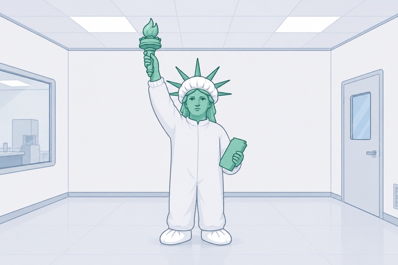 What is happening with the cleanroom market in the United States?