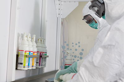What to consider when choosing a cleanroom biocide