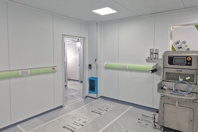 Workbox UK enters final build phase on Ellesmere Port cleanroom project