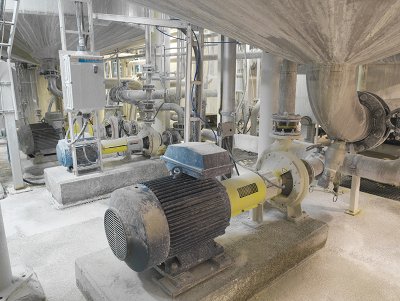 Working safely with dusty materials
